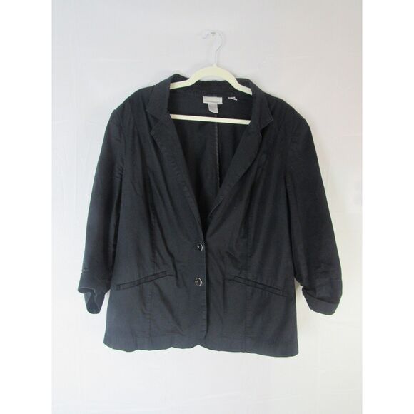 Avenue Jackets & Blazers - Avenue Black Blazer Size 22